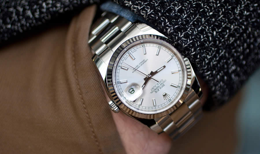 Rolex Miyota Datejust Platinum